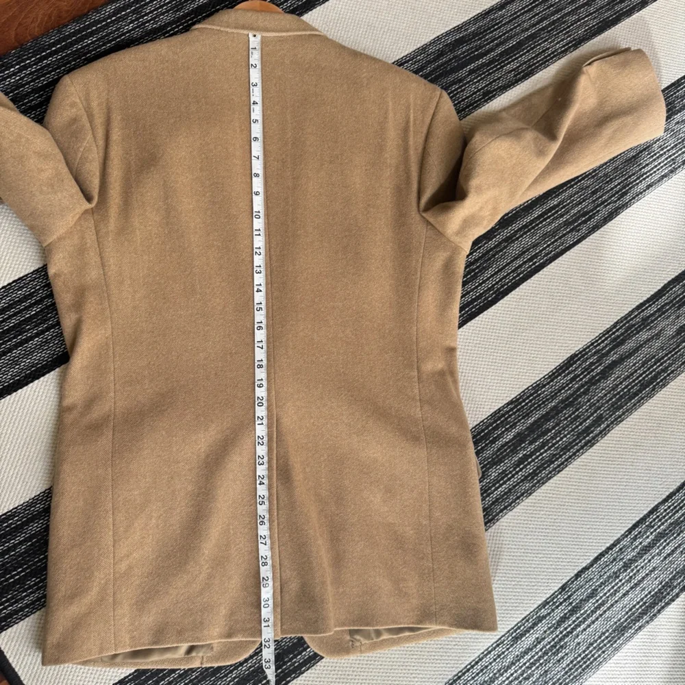 Jean Paul Germain Blazer Men's Tan‎ Camel Hail & Wool Blend Sportscoat Size 42L
